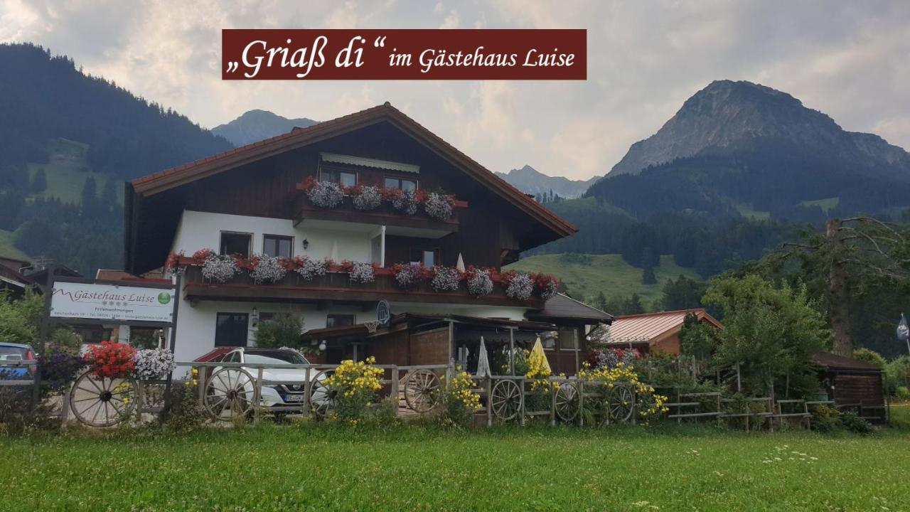 Apartamento Gastehaus Luise Oberstdorf Exterior foto
